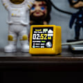 Miniatyrbild 1 av 5: Smart Väderstation Skrivbords-LED LCD Digital WiFi Klocka Elektronisk Termometer Hygrometer Sensor Utomhus Black