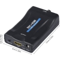 Miniatyrbilde 2 av 5: BNC til HDMI-konverteradapter Display HD 1080p/720p Videoadapter -hg