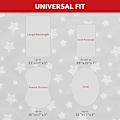 Miniatyrbillede 4 af 5: Bassinet Lakener 2-pak, Passer Til Halo Bassinet Swivel Sleeper, Universal Lakener Til Rektangulær, Oval, Timeglasformet Bassinet Madras, Fleksibel Til Forskellige