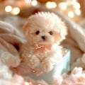 Miniatyrbillede 4 af 4: Nico Robot Hund, Min Realistiske Robot Hvalp Hvid White