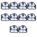 Miniatyrbilde 4 av 4: 10 stk luftfilterrenser kompatibel med Husqvarna 36 41 136 136LE 137 137E 141 141LE 142 142E motorsag #530029811 Hg