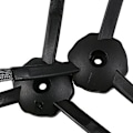Miniatyrbilde 4 av 5: Reservedeler som passer til Deebot M82 / A6 A4 A4s robotstøvsuger tilbehørsett black  white