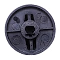 Miniatyrbilde 5 av 5: Universal Komfyrdeler Knapper Ovn Rotasjonsbryter Kontrollbryter Gasskomfyr 3 stk black silver