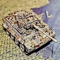 Miniatyrbillede 2 af 5: 3D Metal Puslespil DIY Håndbog Berømte Tank Militærserie Tiger Tanks T-34 Js-2 M1a1 Tankmodel Saml Puslespil M1A1 Abrams-Color
