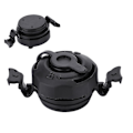 Pikkukuva 2 / 5: 3 in 1 Air Valve Secure Seal Cap Intex puhallettavalle ilmapatjalle Musta