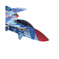 Miniatyrbillede 2 af 4: 3D Papir Fighter Puslespil DIY Model Kit - Blå
