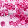 Pikkukuva 1 / 5: Moniväriset vesip helmet, 4000 kpl Maljakon täytehelmet Jalokivet Koriste Rose red 1pack