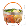 Miniatyrbillede 2 af 5: Dampkurv i rustfrit stål, Instant-Pot tilbehør til Ninja Foodi trykkoger & multikoger, 6Qt