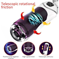Miniatyrbild 1 av 4: Masturbator - CF - Teleskopisk - Insertion - Rotation - Med Sug