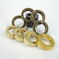 Miniatyrbillede 3 af 5: Hexagon Retro Magic Ring Personlig 4-fingers Ring Multifunktionel Udendørs Klatring Nød Bronze Hexagon