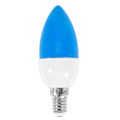 Miniatyrbillede 1 af 5: E14 Led Color Candle Tip Pære, Color Candle Light, blå blue