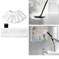 Miniatyrbilde 3 av 5: Reserve Steam Mop Klut for Karcher Easyfix SC2 SC3 SC4 SC5 Dampvasker Mikrofiber Gulvklut