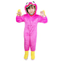 Miniatyrbild 1 av 4: 3-14 år Barn Pojkar Flickor Poppy Playtime Huggy Wuggy Cosplay Jumpsuit Sovkläder-Rosa 11-14 Years
