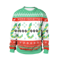 Miniatyrbillede 1 af 2: Mænd Dame Par Jul Pullover Sweatshirt Novelty Top D Style L