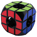 Pikkukuva 2 / 5: 3x3 void Magic Cube 3x3 Hollow Speed ​​Cube Puzzle Cube -aivopiikit -ES