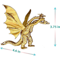 Pikkukuva 4 / 5: 4-pack Godzilla Action Figures - Liikkuvat nivelet, Heisei, Mecha, Ghidorah setti