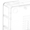Miniatyrbild 5 av 5: Frostig transparent skyddande fodral för Raspberry Pi 3B 3B+
