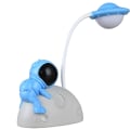 Miniatyrbild 1 av 5: Bordlampa Dimbar Astronaut LED Sängbord Studie Ögonskydd Nattlampa Skrivbordsdekoration Present Blue