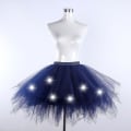 Pikkukuva 1 / 5: Hameet Polttarit Tutu Tylli Hame Alushame Balettivanne Hame 4 Layers Hame Navy XL