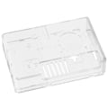 Miniatyrbillede 2 af 5: Shell Beskyttende Boks Frosted Case Cover ABS til Raspberry Pi 3B 3B+ E Style med Skruer(Transparent )