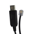 Miniatyrbillede 3 af 4: USB til RJ11 RJ12 6P4C Adapter Seriel Kontrolkabel EQMOD Kabel Kompatibel med - Mount PC Kompatibel med Håndkontrolkabel -HG