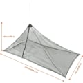 Miniatyrbillede 2 af 5: Tedderfield Extra Large Myggenet Premium Kvalitet For Single Til Cal King Size B