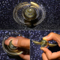Miniatyrbilde 3 av 3: Golden Snitch Fidget Spinner Harry Potter Quidditch Metallisk Stål Stress og Angstlindrende Leke for Barn og Voksne -ES Gold