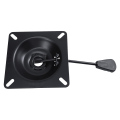 Miniatyrbillede 2 af 2: 1 stk Stol Drejelig Tilt Kontrol Sædemekanisme Kontorstol Justerbart Værktøj Black 14x14cm