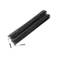 Miniatyrbilde 2 av 5: Peisnettgardin - 2 stk, 61x45,7 cm, Forhindrer gnistskader, Rustbestandig, Elegant design black 4