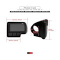 Miniatyrbillede 5 af 5: E-cykel Display Meter Lcd-en06 Display 24v 36v 48v Med Usb Strøm Hastighed Display E-cykel Vandafvisende Pl Black