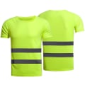 Pikkukuva 3 / 5: Hi Vis Viz Visibility Lyhythihainen Safety Crew Neck T-paita Yellow 2XL