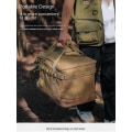 Miniatyrbilde 3 av 5: Nyeste Utendørs Camping Oppbevaringspose Camping Vandring Måltidspose Stor oppbevaringslampe Servise Bag Camping Tool Picnic Camp Reisepose Brown Camp Bag