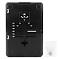 Miniatyrbillede 1 af 5: Beskyttende ABS-skal til Raspberry Pi 3B 3B+ E-stil med skruer (sort)