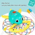 Pikkukuva 4 / 5: Lasten älykäs automaattinen piirustuslelu Little Turtle Painting Math Spelling Robot -ES