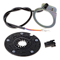 Miniatyrbilde 1 av 5: Pulse Vehicle Power Assist Sensor E-sykkel Litiumbatteri Elektrisk Sykkel Booster