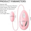 Miniatyrbild 4 av 4: 10 Frekvens Vibrerande Ägg Bärbar Trosvibrator Fjärrkontroll Vibrerande Ägg Bärbara Kulor Vibratorer Klitoris G-punkt Mas
