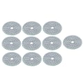 Miniatyrbillede 4 af 4: 10 stk. 3in slibeskiver puder buffing polering diamant marmor beton sten 1000 mesh