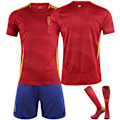Miniatyrbild 1 av 3: 2024 Spanien EM-tröja fotbollströja S(165-170cm)