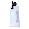 Miniatyrbilde 4 av 4: 1,2L bensintank kompatibel med gressklipper 40-5 1e40f-5 1e44f-5 43cc 52cc - Haishine - Hvit