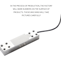 Miniatyrbillede 2 af 5: 200 kg Elektronisk vægtsensor Digital vejecelle Vægtsensor Platformsvægt vejecelle Holdbar enkeltpunktsstrålesensor silver