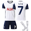 Miniatyrbillede 1 af 3: 2425 Tottenham Hotspur Hjemmefodboldtrøje SON Wear sokker 18(100-110cm)