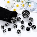 Pikkukuva 5 / 5: 15 kpl Täydellinen Polyhedral Dnd Set D3-d100 Spherical Set,100 S