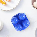Miniatyrbilde 2 av 5: Camping Eggboks Plast Eggboks Egg Oppbevaringsboks Bærbar Eggboks 4 Eggboks