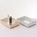 Miniatyrbilde 5 av 5: 1 stk Krystallbrett Hjemmebruk Kosmetikkpalett Fruktbeholder Snacks Plate Bryllupsdekor Forbruksvarer -go