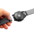 Miniatyrbillede 4 af 4: Nylon urrem armbånd til Garmin Fenix ​​5/ Forerunner 935/Approach S60 GPS (sort)