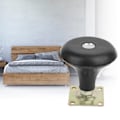 Miniatyrbilde 4 av 4: Fastmontert hjul seng sofa svart universal slitasjebestandig små møbelhjul hjul