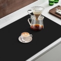 Miniatyrbilde 3 av 5: Kaffematte Superabsorberende Tørkematte Kaffebar Tilbehør Passer med kaffetrakter Kaffemaskin Kaffekanne Stor tørkematte til kjøkken Gray 50x60cm