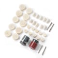 Miniatyrbillede 3 af 4: 36PCS Uldfilt Slibning Polering Hjul Pads Kit Uld Polering Tilbehør