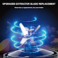 Miniatyrbillede 2 af 5: 6 finner blenderblad erstatning for Pro Extractor Blade til blenderdele Auto IQ