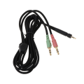 Miniatyrbild 1 av 5: Ersättningshörlurskabel för Sennheiser G4me One Game Zero PC 373d PC37x GSP350 500 600 Hörlurar -ge 2plug